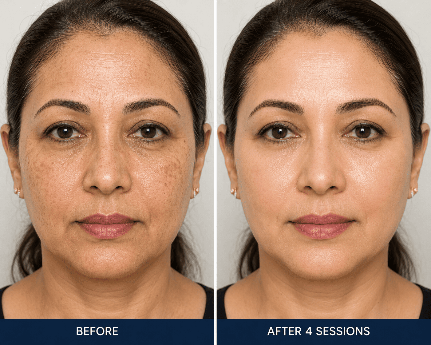 Full Facial Rejuvenation and Photoaging Reversal at Laservita Patna - 4 Sessions
